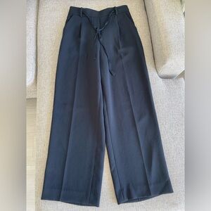 Aritzia Wilfred Black Wide-Leg Trousers / Pants S